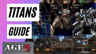 Age of Z Origins  Titans Guide