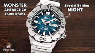 เพนกวินกลางคืน !! SEIKO MONSTER Antarctica (Night) SPECIAL EDITION ref. SRPH75K1 - Wimol Tapae