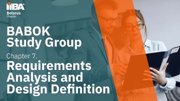 Chapter 7. Requirements Analysis and Design Definition