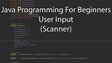 Java Programming For Beginners - User Input (Scanner)