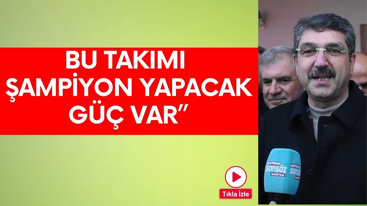 Bu Takımı Şampiyon Yapacak G&uuml;&ccedil; Var&rdquo;