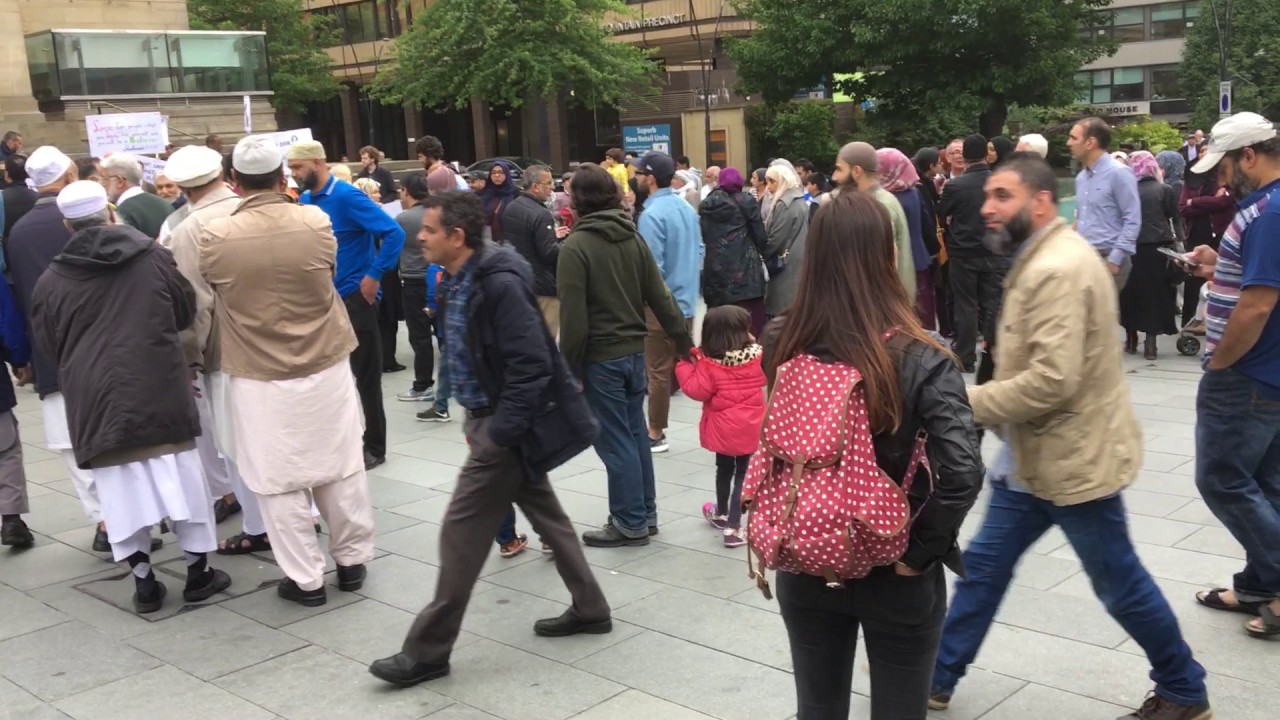 Sheffield Muslim Peace Rally 10/6/17 - YouTube