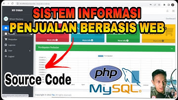 Sistem Informasi Penjualan Berbasis Web Dengan PHP  Dan MySQL (Dengan Barcode & Free Source Code)