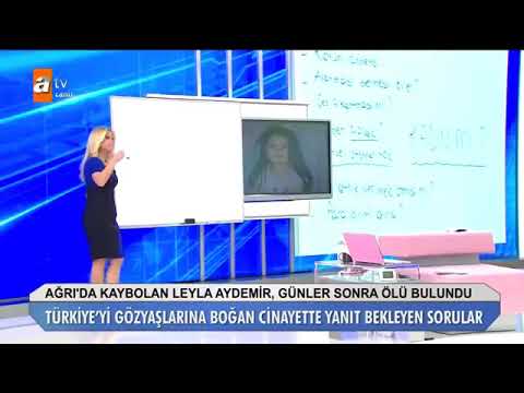 Leyla Aydemir 'in katili kadin. Ismi Esra