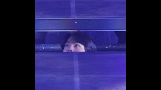 Jin peeking out to see armys singing Young Forever 🥺 #jin #진 #bts #김석진 #bts #btsjin #방탄소년단진 #shorts