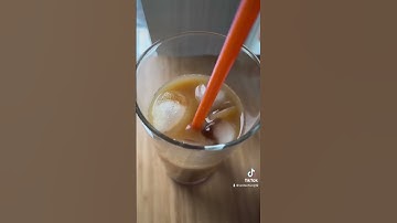 Dunkin’ donut Irish cream coffee ☘️ #shorts #dunkindonut #icedcoffee