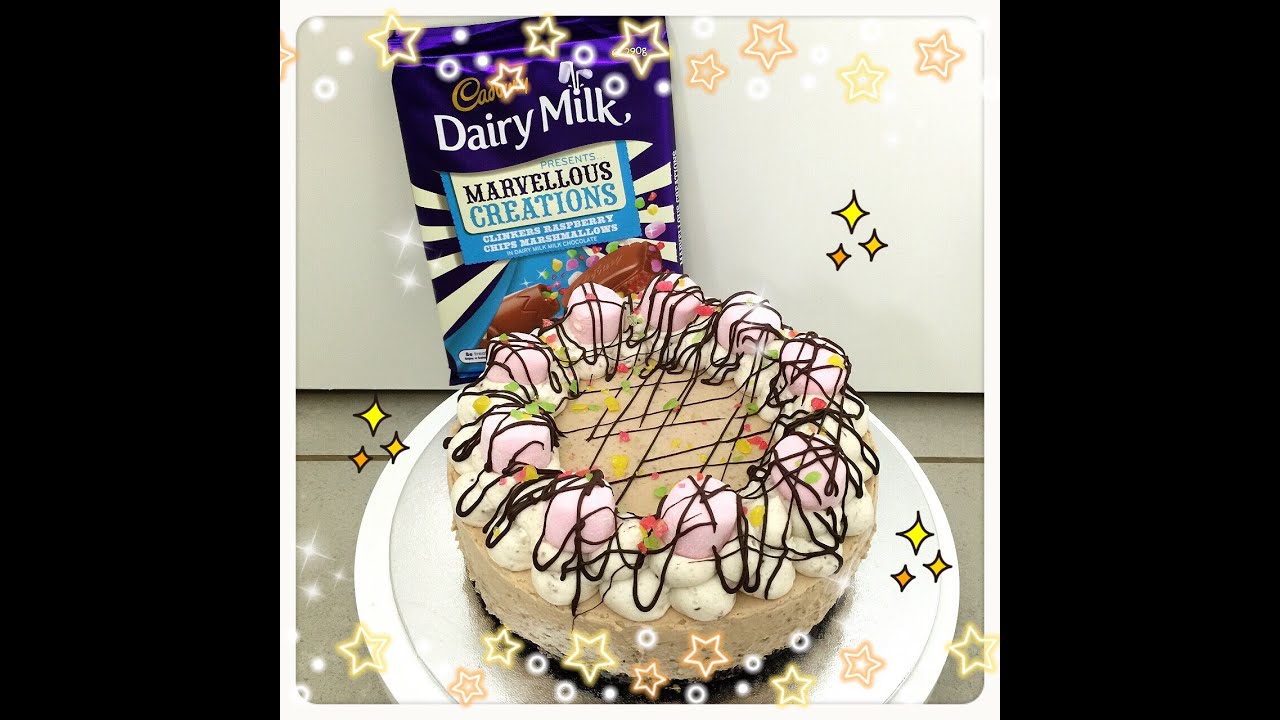 Cadbury Dairy Milk Marvellous Creations Cheesecake YouTube