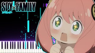 Video thumbnail of "Spy x Family ED - Kigeki / 喜劇 (Gen Hoshino) | [Piano Cover] (Synthesia)「ピアノ」"