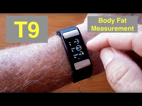 ALFAWISE T9 Body Fat Fitness Tracker Smart Sports Bracelet: Unboxing and 1st Look