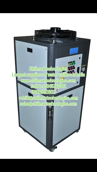 Industrial Water Chillers in Bangalore | Chillmax Technologies – Leading Manufacturer & Supplier