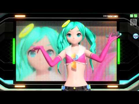 初音ミク　PDA FT 「ネトゲ廃人シュプレヒコール」　PV mp4 ピンクポップス