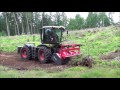 Claas Xerion 3800 - AHWI UZM700-2500 Forstmulcher мульчер