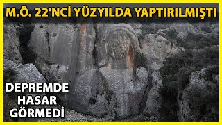 Hatayda Habib-I Neccar Dağındaki Cehennem Kayıkçısı Kharon Maskı Sapasağlam