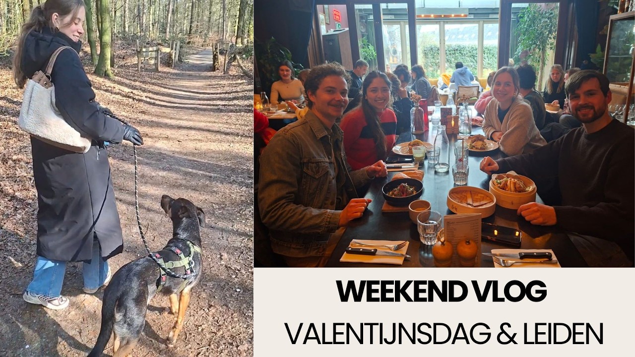 WEEKEND VLOG: VALENTIJNSDAG & LUNCH IN LEIDEN