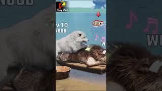 Wolf Game: Wild Animal Wars @ My Wild Pet: Online Animal Sim @ Dire Wolf Game Room #gameplay #best screenshot 2