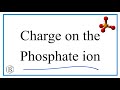 Phosphate Ion and Calcium Charge Concepts