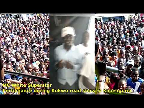 MC White Performance At Kokwo Radio Road Show At Kapenguria Makutano