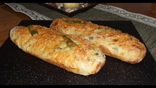 Easy NoKnead Jalapeño Cheese Bread (No Mixer... No Yeast Proofing...)