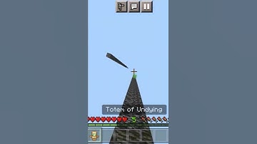 320 height limit to ground making slime block from crafting table and using totem to survive
