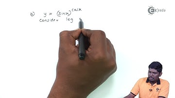 Problems on Logarithmic Differentiation Part 4: Problem No 7 - Derivative - Diploma Maths - II