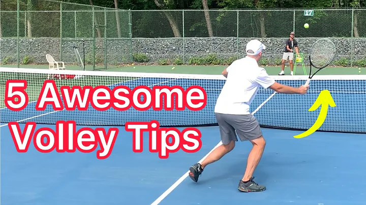Hit Incredible Forehand And Backhand Volleys With These 5 Awesome Tips (Tennis Technique Explained)