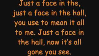 Video thumbnail of "Nat Wolff - Face in the hall. With lyrics."