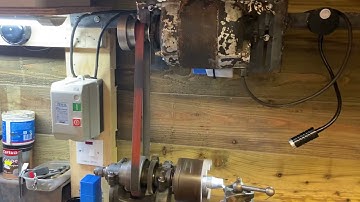 My Myford ML4 lathe is turning. Let the restoration begin!