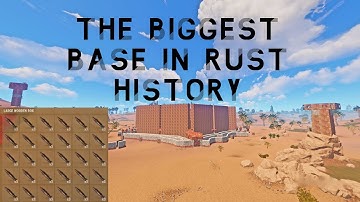 RUST | Throwing a BOX of ROCKETS at the BIGGEST BASE in RUST HISTORY | Rustafied Long | VANILLA