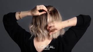 TUTO COIFFURE ♡ La demiqueue torsadée  by L'Oréal Professionnel