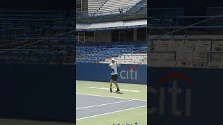 Andy Murray Training Before Us Open