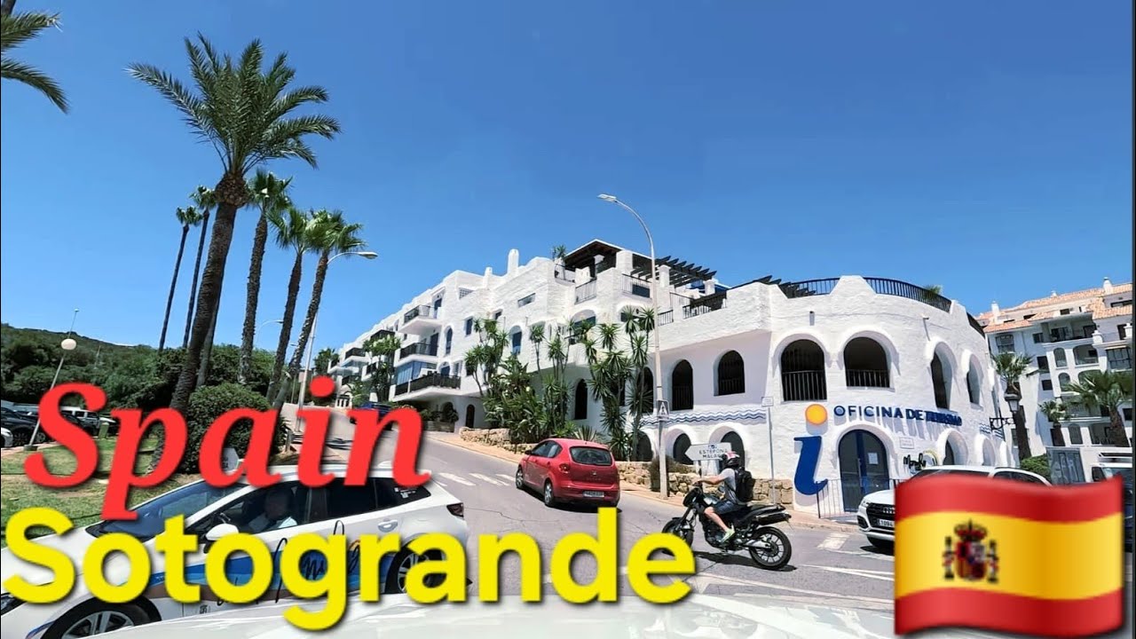 Driving Sotogrande to S.L. de Sabinillas Spain