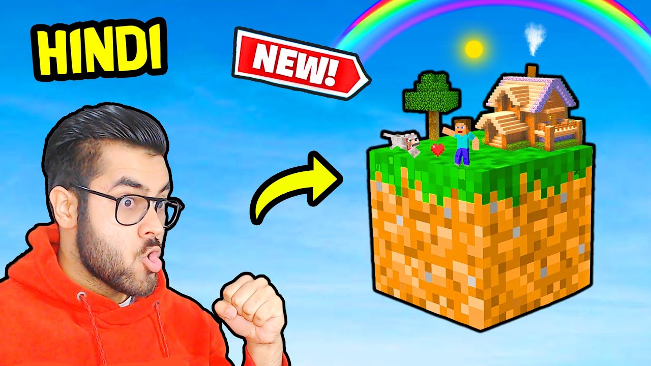 MINECRAFT One Block - My PETS 🤣🤣 | PART 2 | [Hindi/Funny