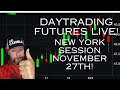Trading nasdaq and es futures live topstep apex and bulenox funded trader