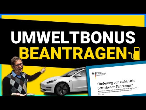 Umweltbonus beantragen: So geht’s!