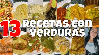 ✅Maratón de Recetas Fáciles y Económicas con Verduras| 13 Recetas| Menú Semanal​⁠ ​⁠#fyp #viral