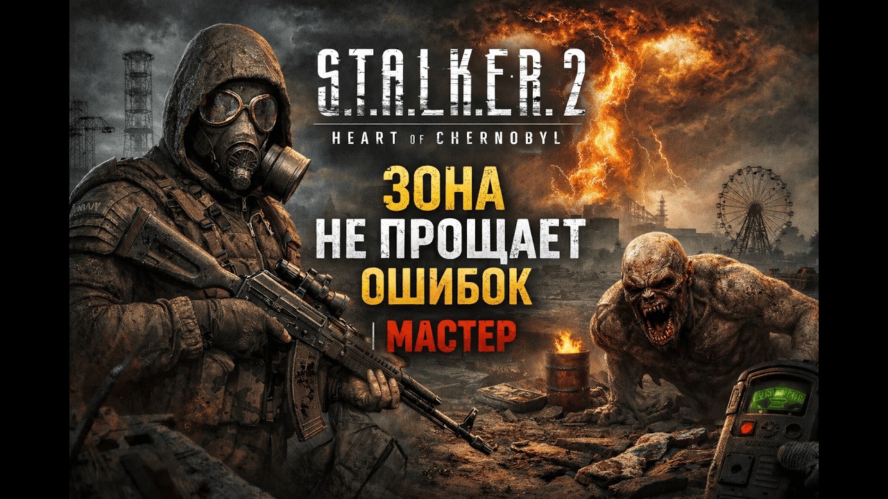 ☢️S.T.A.L.K.E.R. 2: Heart of Chernobyl - Хардкорный путь к Сердцу Зоны (МАСТЕР) ☢️ 
