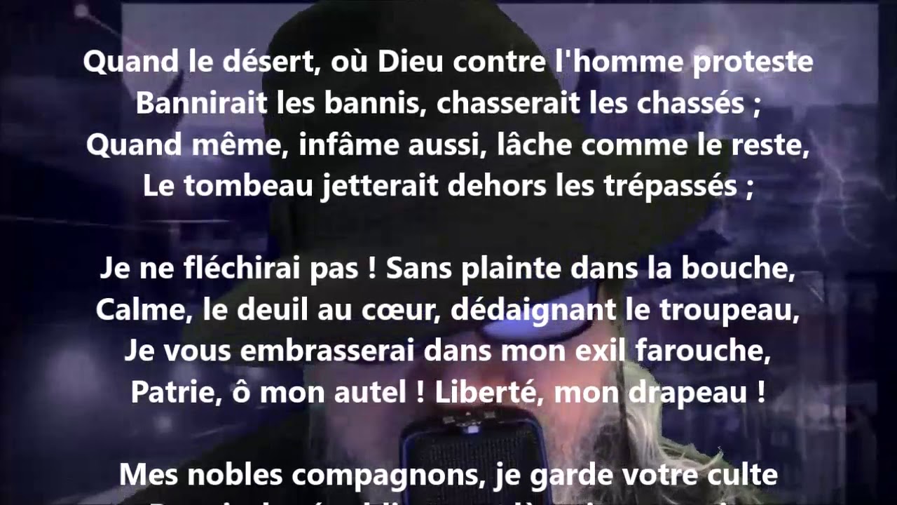 Ultima verba - Victor Hugo lu par Yvon Jean - YouTube
