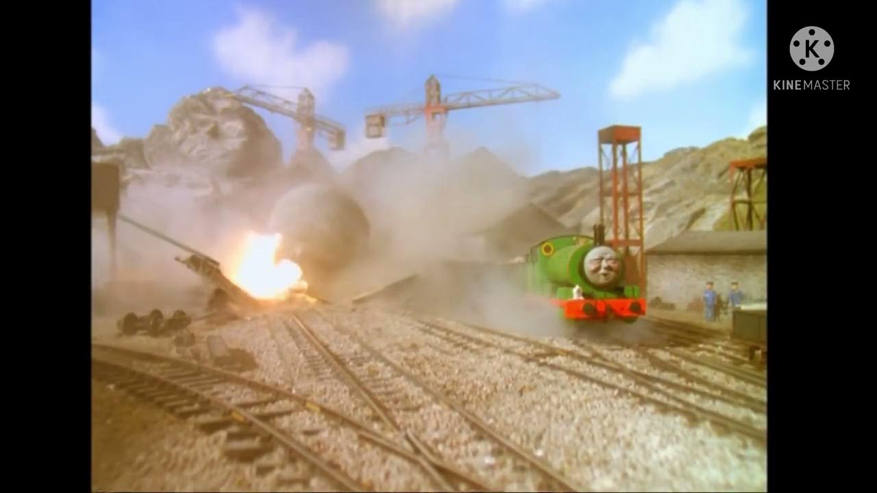 Thomas and Friends Crash Sound Effect in Happy Wheels YouTube