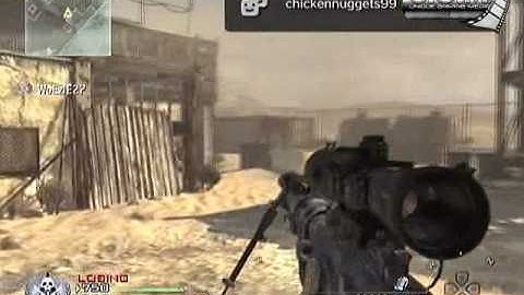 U.G.M Quick Scopes 1v1 MW2 (Dazzle HQ!)