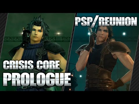 Видео: Crisis Core PSP / Reunion Comparison - Prologue クライシス コア ファイナルファンタジーVII