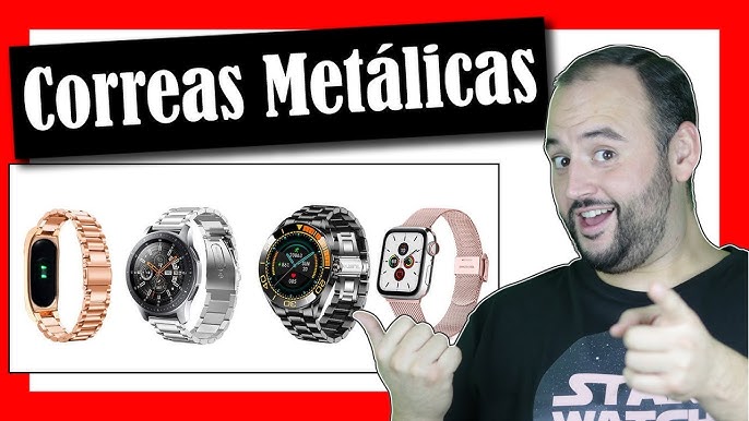 ≫✔️ Mejores Pulseras y Correas de 22mm para Smartwatch