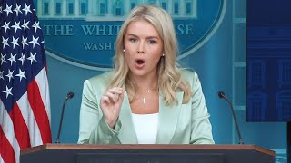 Karoline Leavitt FAILS when reporter drops “depression” bomb