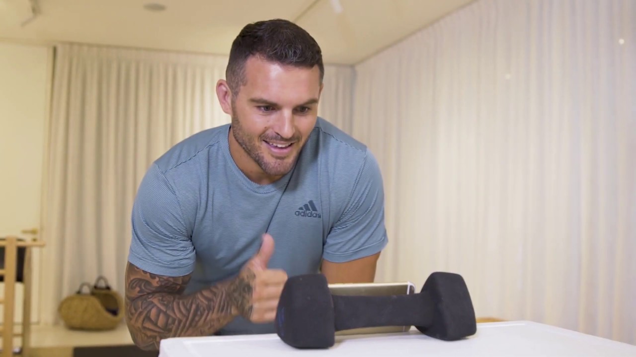 Dan Conn using Fit to train clients around the world. YouTube