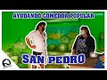 BRINDANDO AYUDA A COMER POPULAR | PEPE EL POPULAR ROCKY