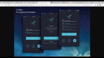 UI Design - Adobe Illustrator CC Login Form Design Full Tutorial
