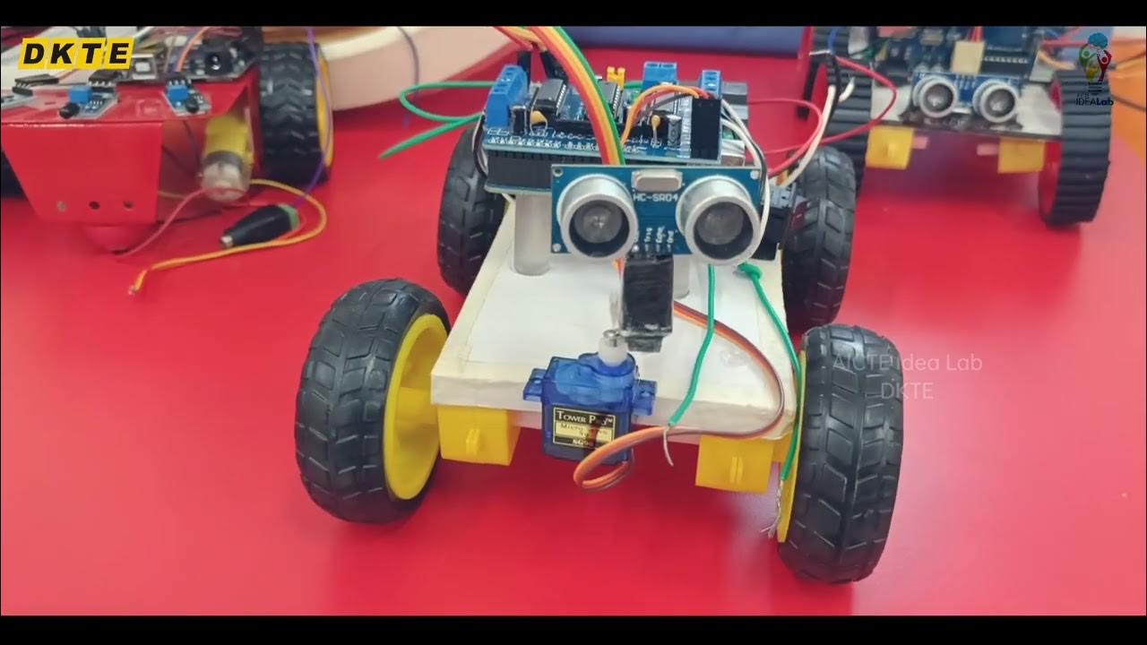 AICTE Idea Lab Electronic section DKTE Textile and Engineering