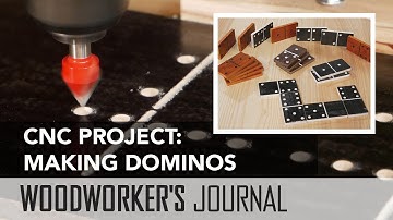 Making a Set of Dominos | CNC Project