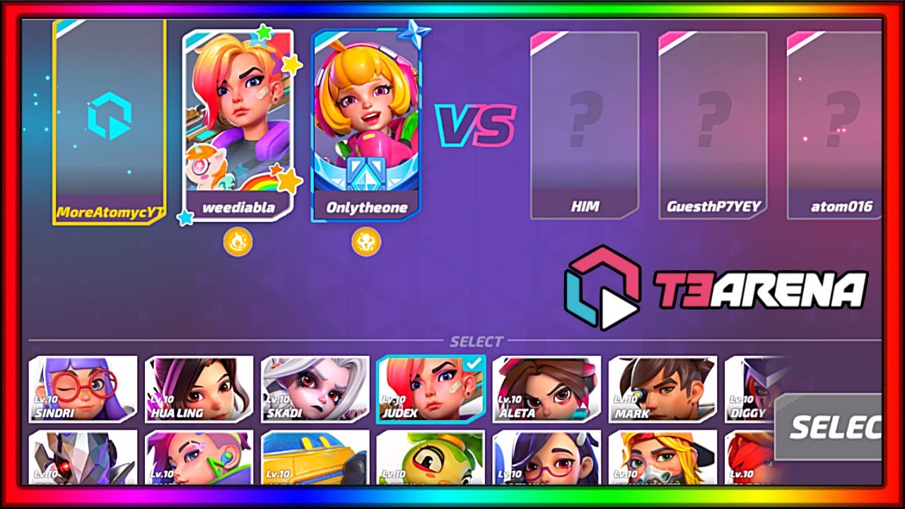 T3 Arena Random Hero Challenge! - Full Gameplay - YouTube