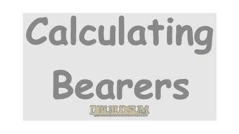 Calculating Bearers