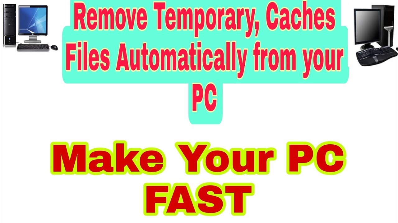 Delete Temporary Files Automatically In Windows 10 Junk Files Cleaner